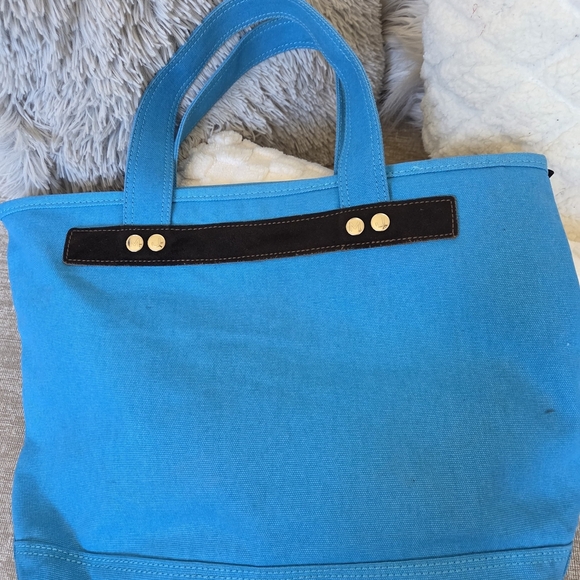 Marc Jacobs Sky Blue Canvas Tote Bag... - Picture 2 of 10